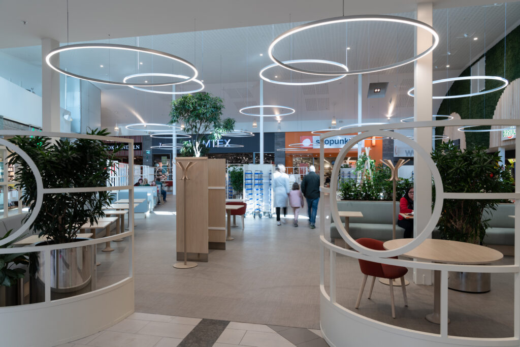 Compendium Circle was chosen for the Ingelsta Shooping project in Norrköping, Sweden